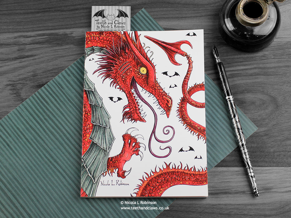 Red Dragon Notebook
