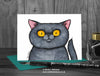 Cat Card - British Shorthair Cat © Nicola L Robinson | Teeth and Claws
