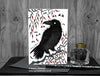 Gothic Crow Card © Nicola L Robinson | Teeth and Claws