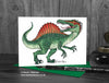 Spinosaurus Card © Nicola L Robinson | www.teethandclaws.co.uk