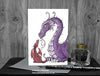 Dragon Mother Card - Greeting Card © Nicola L Robinson | Teeth and Claws