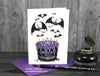 Bat Birthday Card - Gothic birthday cake © Nicola L Robinson | Teeth and Claws