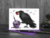 Raven Birthday Card - Teeth and Claws © Nicola_L_Robinson