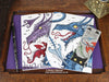 Blue Purple Dragon notebooks Journal UK @ Nicola L Robinson | Teeth and Claws
