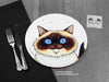 Birman Cat place mat © Nicola L Robinson | www.teethandclaws.co.uk