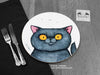 British Shorthair Cat place mat © Nicola L Robinson | www.teethandclaws.co.uk