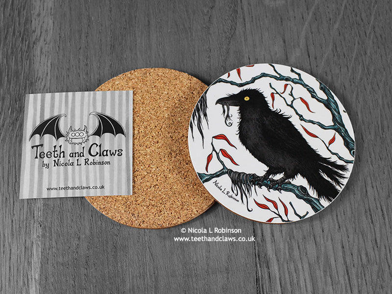 Crow Coaster 4 - Hungry Crow