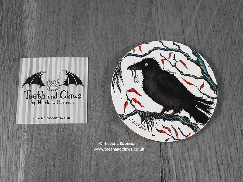 Crow Coaster 4 - Hungry Crow