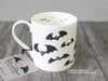 Bat Mug - English Fine Bone China Mug © Nicola L Robinson | Teeth and Claws