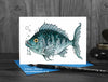 Fish Greeting Card - Nautical card © Nicola L Robinson | Teeth and Claws
