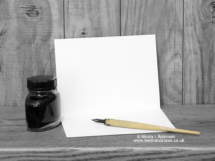 Blank Inside © Nicola L Robinson | Teeth and Claws