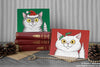 Cat Christmas Cards - Set of 6 © Nicola L Robinson | Teeth and Claws